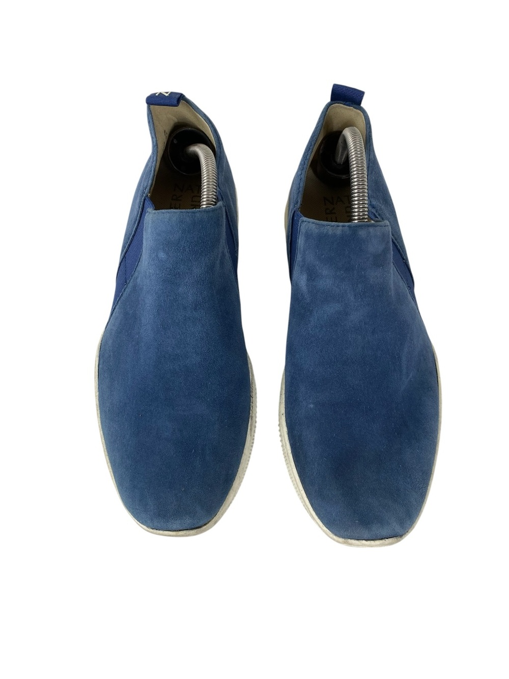 Naturalizer Women's Blue Suede Slip-On Loafers